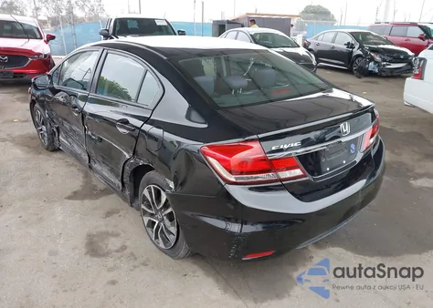 2014 Honda Civic Ex из США, поврежденный, VIN 19XFB2F88EE266071